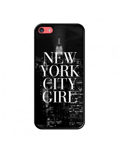 Coque iPhone 5C New York City Girl - Rex Lambo
