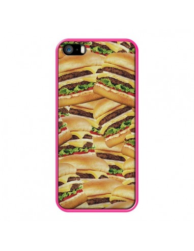 Coque iPhone 5/5S et SE Burger Hamburger Cheeseburger - Rex Lambo