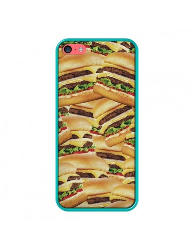 Coque iPhone 5C Burger Hamburger Cheeseburger - Rex Lambo