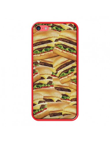 Coque iPhone 5C Burger Hamburger Cheeseburger - Rex Lambo