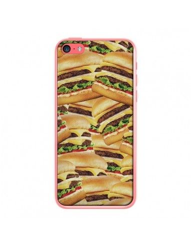 Coque iPhone 5C Burger Hamburger Cheeseburger - Rex Lambo