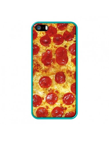 Coque iPhone 5/5S et SE Pizza Pepperoni - Rex Lambo