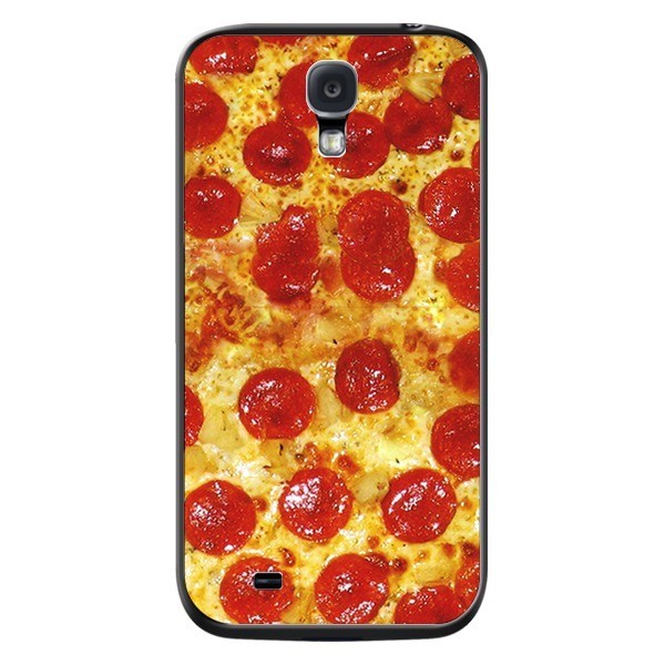 Coque Pizza Pepperoni pour Samsung Galaxy S4 Rex Lambo