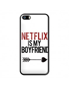 Coque iPhone 5/5S et SE Netflix is my Boyfriend - Rex Lambo