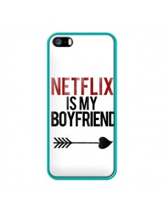 Coque iPhone 5/5S et SE Netflix is my Boyfriend - Rex Lambo 2