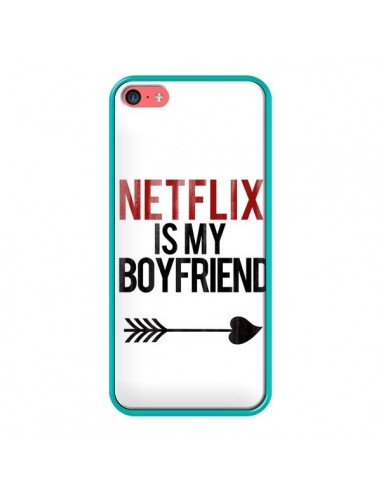 Coque iPhone 5C Netflix is my Boyfriend - Rex Lambo