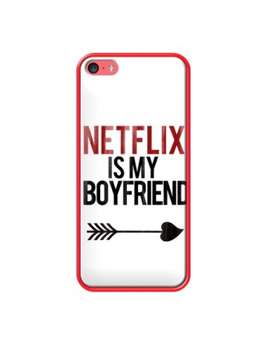 Coque iPhone 5C Netflix is my Boyfriend - Rex Lambo