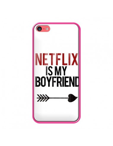 Coque iPhone 5C Netflix is my Boyfriend - Rex Lambo