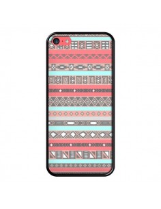 Coque iPhone 5C Azteque Aztec Rose Pastel - Rex Lambo