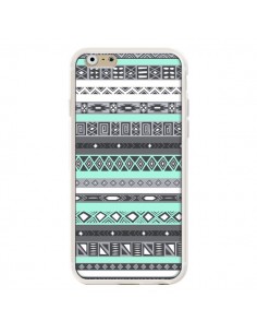 Coque iPhone 6 et 6S Azteque Aztec Bleu Pastel - Rex Lambo 2