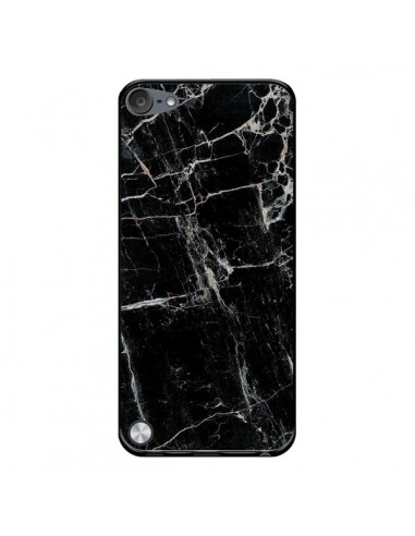 Coque Marbre Marble Noir Black pour iPod Touch 5/6 et 7 - Laetitia
