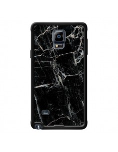 Coque Marbre Marble Noir Black pour Samsung Galaxy Note 4...