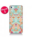 Coque iPhone 5/5S et SE Azteque Vert - Leandro Pita
