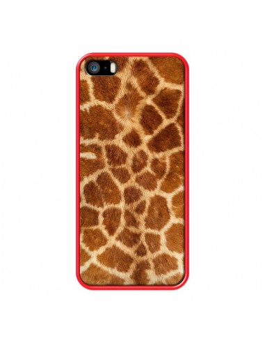 Coque iPhone 5/5S et SE Giraffe Girafe - Laetitia