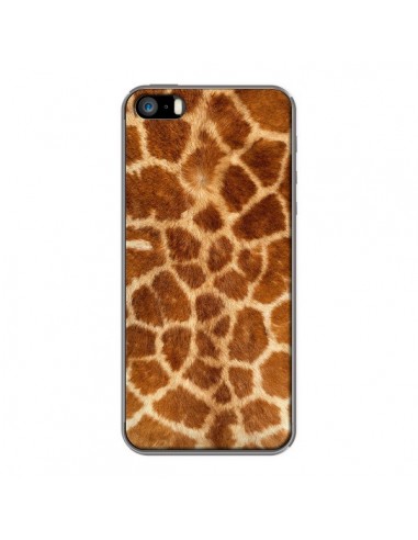Coque iPhone 5/5S et SE Giraffe Girafe - Laetitia
