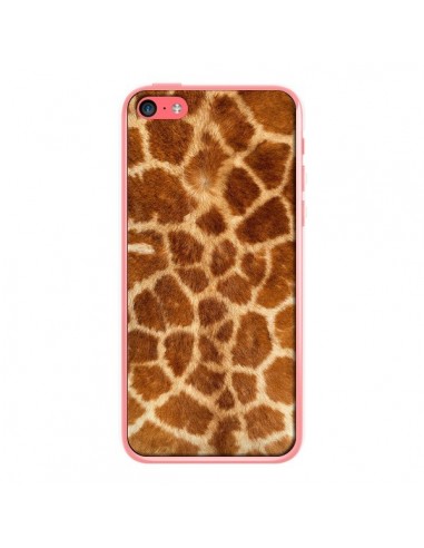 Coque iPhone 5C Giraffe Girafe - Laetitia
