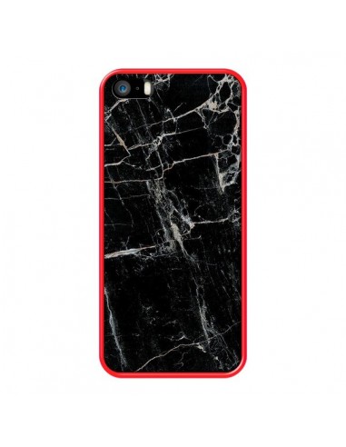 Coque iPhone 5/5S et SE Marbre Marble Noir...