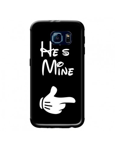 Coque He's Mine Il est à Moi Amour Amoureux pour Samsung Galaxy S6 - Laetitia