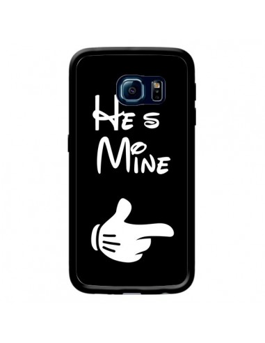 Coque He's Mine Il est à Moi Amour Amoureux pour Samsung Galaxy S6 Edge - Laetitia