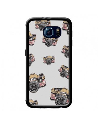 Coque Appareil photo vintage Rose pour Samsung Galaxy S6 - Laetitia