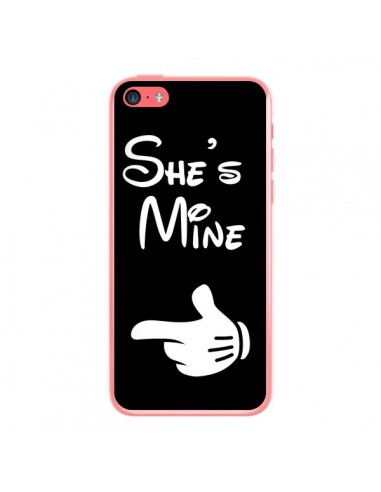 Coque iPhone 5C She's Mine Elle est à Moi Amour Amoureux - Laetitia