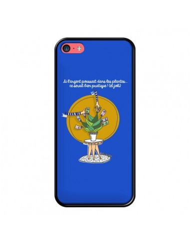 Coque iPhone 5C L'argent ne pousse pas dans les plantes - Leellouebrigitte