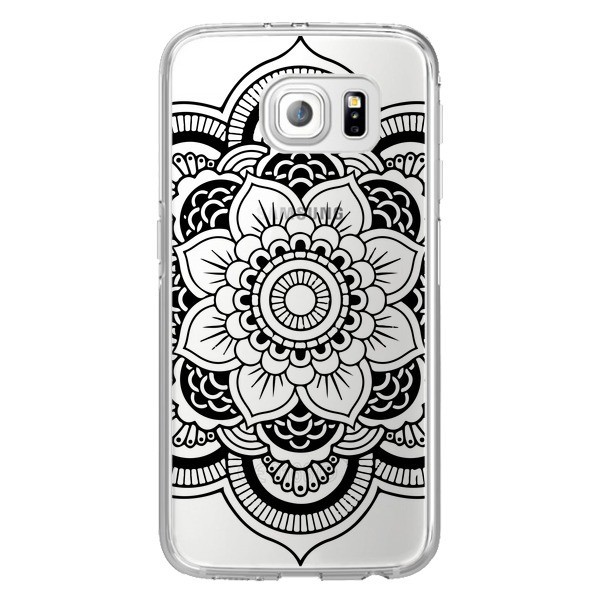 coque samsung galaxy s6 silicone mandala