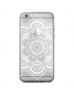 Coque iPhone 6 Plus et 6S Plus Mandala Blanc Azteque...