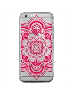 Coque iPhone 6 Plus et 6S Plus Mandala Rose Fushia...