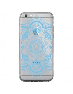 Coque iPhone 6 Plus et 6S Plus Mandala Bleu Azteque...