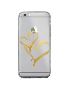 Coque iPhone 6 Plus et 6S Plus Deux Coeurs Love Amour...