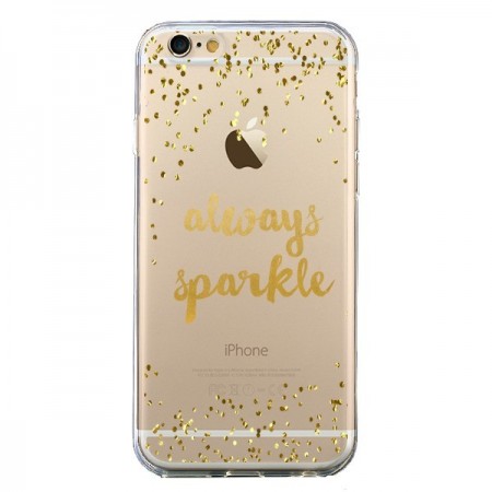Coque iPhone 6 et 6S Always Sparkle, Brille Toujours Transparente - Sylvia Cook
