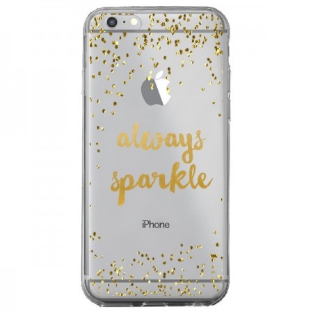 Coque iPhone 6 Plus et 6S Plus Always Sparkle, Brille Toujours Transparente - Sylvia Cook
