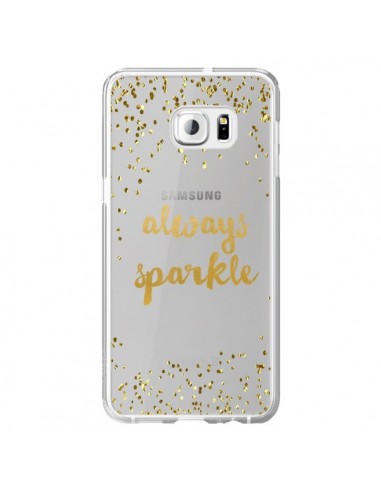 Coque Always Sparkle, Brille Toujours Transparente pour Samsung Galaxy S6 Edge Plus - Sylvia Cook