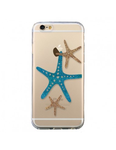 Coque iPhone 6 et 6S Etoile de Mer Starfish Transparente - Sylvia Cook