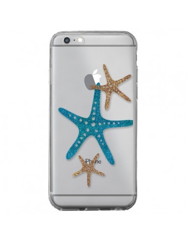 Coque iPhone 6 Plus et 6S Plus Etoile de Mer Starfish Transparente - Sylvia Cook