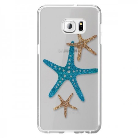 Coque Etoile de Mer Starfish Transparente pour Samsung Galaxy S6 Edge Plus - Sylvia Cook