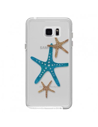 Coque Etoile de Mer Starfish Transparente pour Samsung Galaxy Note 5 - Sylvia Cook