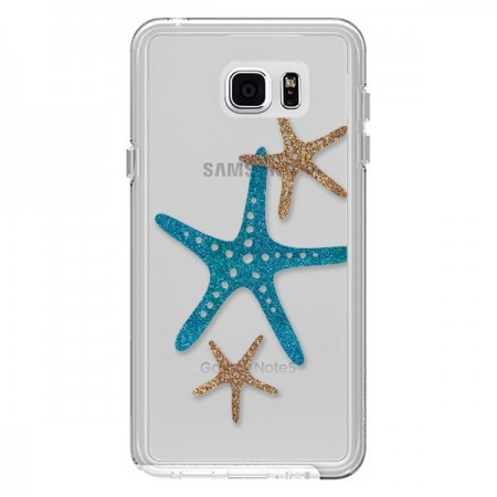 Coque Etoile de Mer Starfish Transparente pour Samsung Galaxy Note 5 - Sylvia Cook