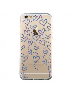 Coque iPhone 6 et 6S Floating hearts coeurs flottants...