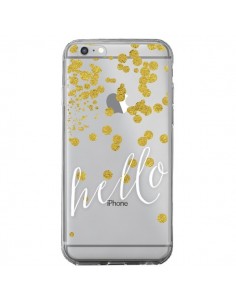 Coque iPhone 6 Plus et 6S Plus Hello, Bonjour...