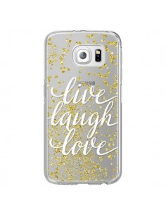 Coque Live, Laugh, Love, Vie, Ris, Aime Transparente pour...