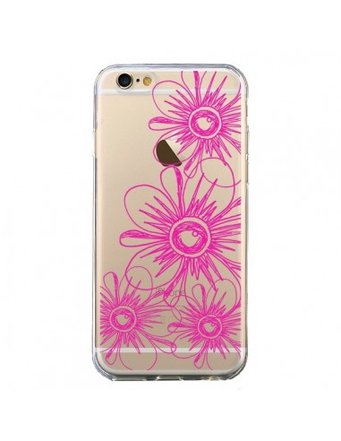Coque iPhone 6 et 6S Spring Flower Fleurs Roses Transparente - Sylvia Cook