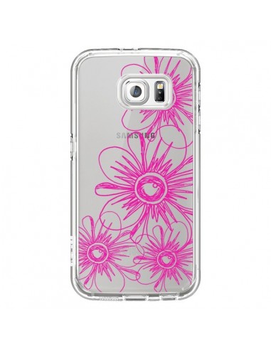 Coque Spring Flower Fleurs Roses Transparente pour Samsung Galaxy S6 - Sylvia Cook