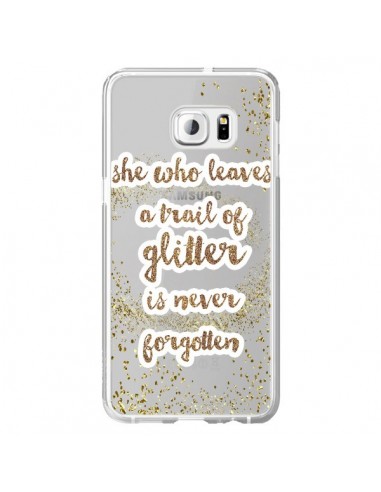 Coque Style Pailleté Transparente pour Samsung Galaxy S6 Edge Plus - Sylvia Cook