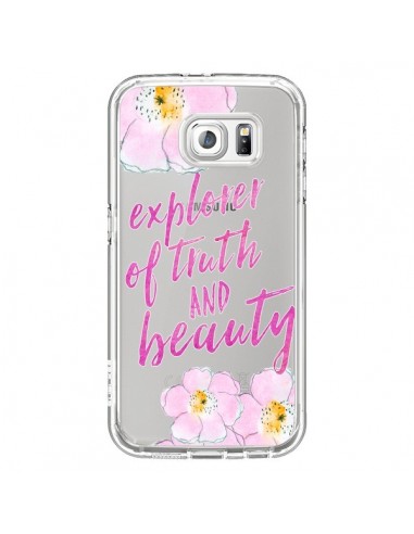 Coque Explorer of Truth and Beauty Transparente pour Samsung Galaxy S6 - Sylvia Cook