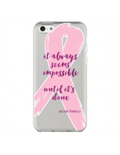 Coque iPhone 5C It always seems impossible, cela semble...