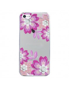 Coque iPhone 5/5S et SE Winter Flower Rose, Fleurs...