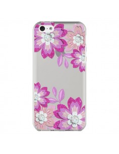 Coque iPhone 5C Winter Flower Rose, Fleurs d'Hiver...