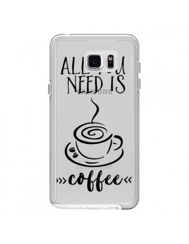 Coque All you need is coffee Transparente pour...